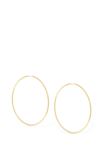 maria black senorita 70 hoop earrings in gold