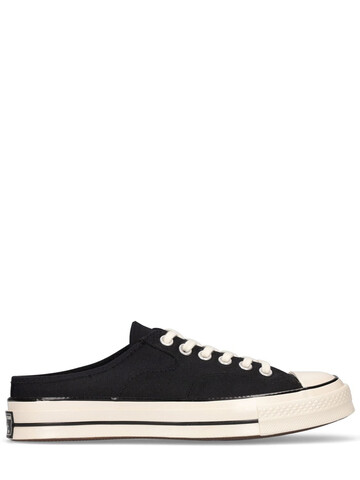 CONVERSE Chuck 70 Mule Recycled Canvas Sneakers in black