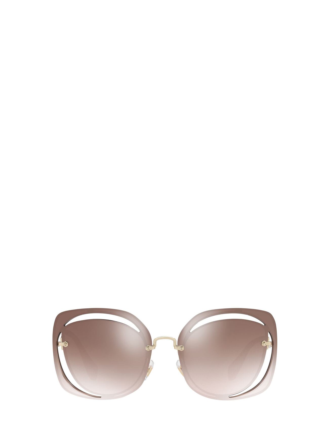 Miu Miu Eyewear Mu 54ss Brown Sunglasses