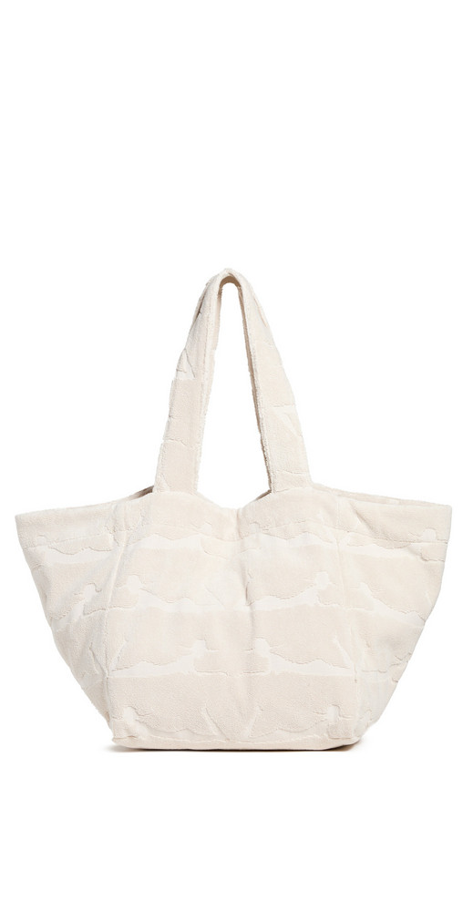 Poolside Bags Oversize Poolside Tote in ivory