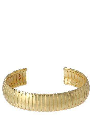 federica tosi cleo cuff bracelet in gold