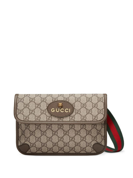 Gucci GG Supreme belt bag in brown