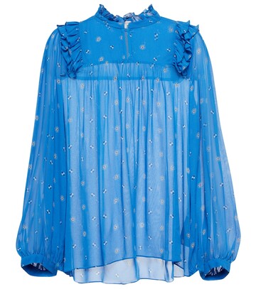 Dorothee Schumacher Floral blouse in blue