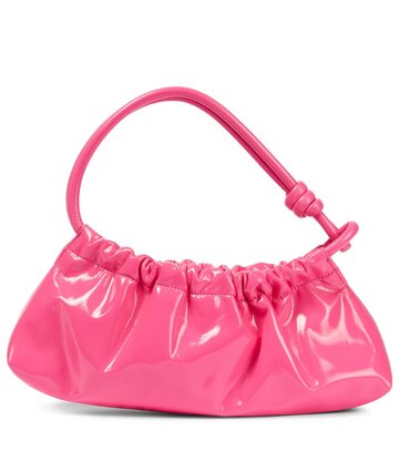 Nanushka Valerie lacquered tote bag in pink
