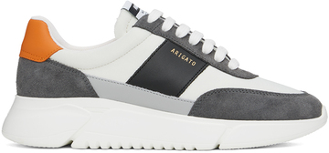axel arigato gray & black genesis vintage sneakers