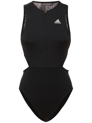ADIDAS PERFORMANCE Cut Out Bodysuit in black