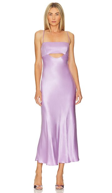 astr the label bellerose dress in lavender