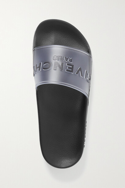 Givenchy - Logo-print Rubber Slides - Black