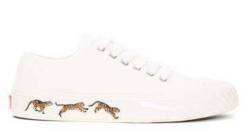 Kenzo School Sneakers in white