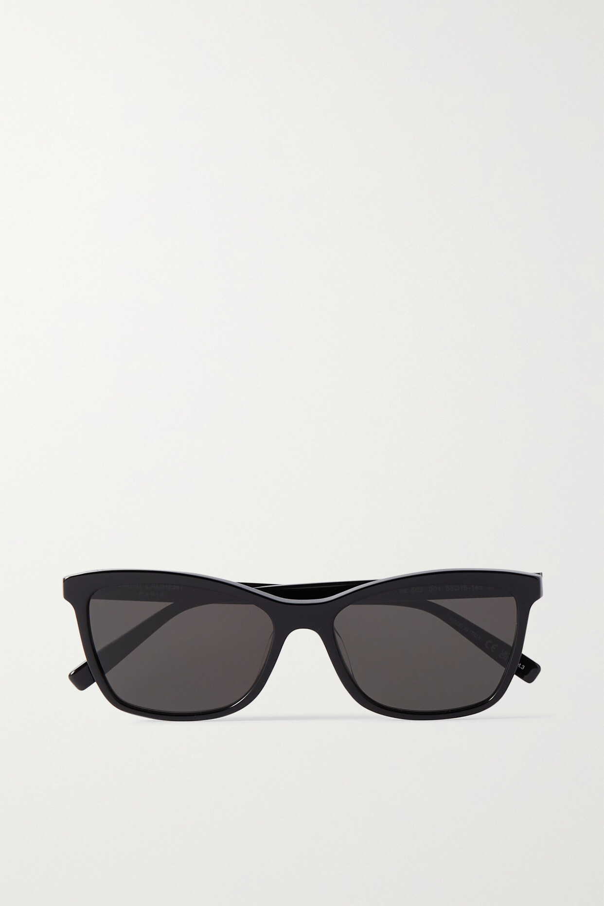 SAINT LAURENT Eyewear - Square-frame Acetate Sunglasses - Black