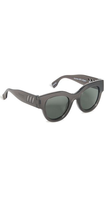 Le Specs Float Away Sunglasses in black