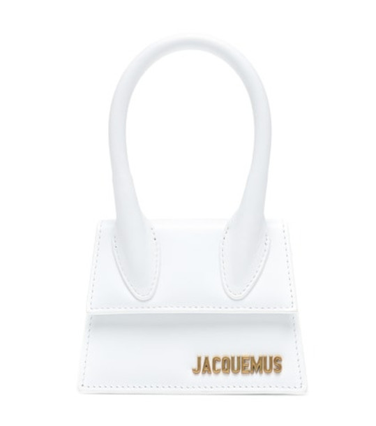 Jacquemus Le Chiquito leather tote in white