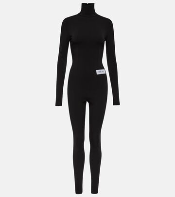 dolce&gabbana x kim high-neck jumpsuit in black