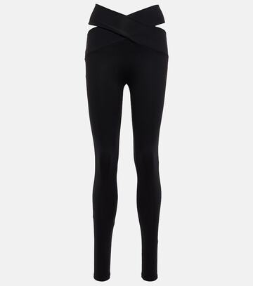 live the process orion high-rise cutout leggings in black