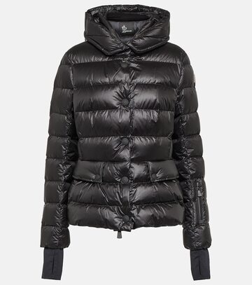 moncler grenoble armoniques ski jacket in black