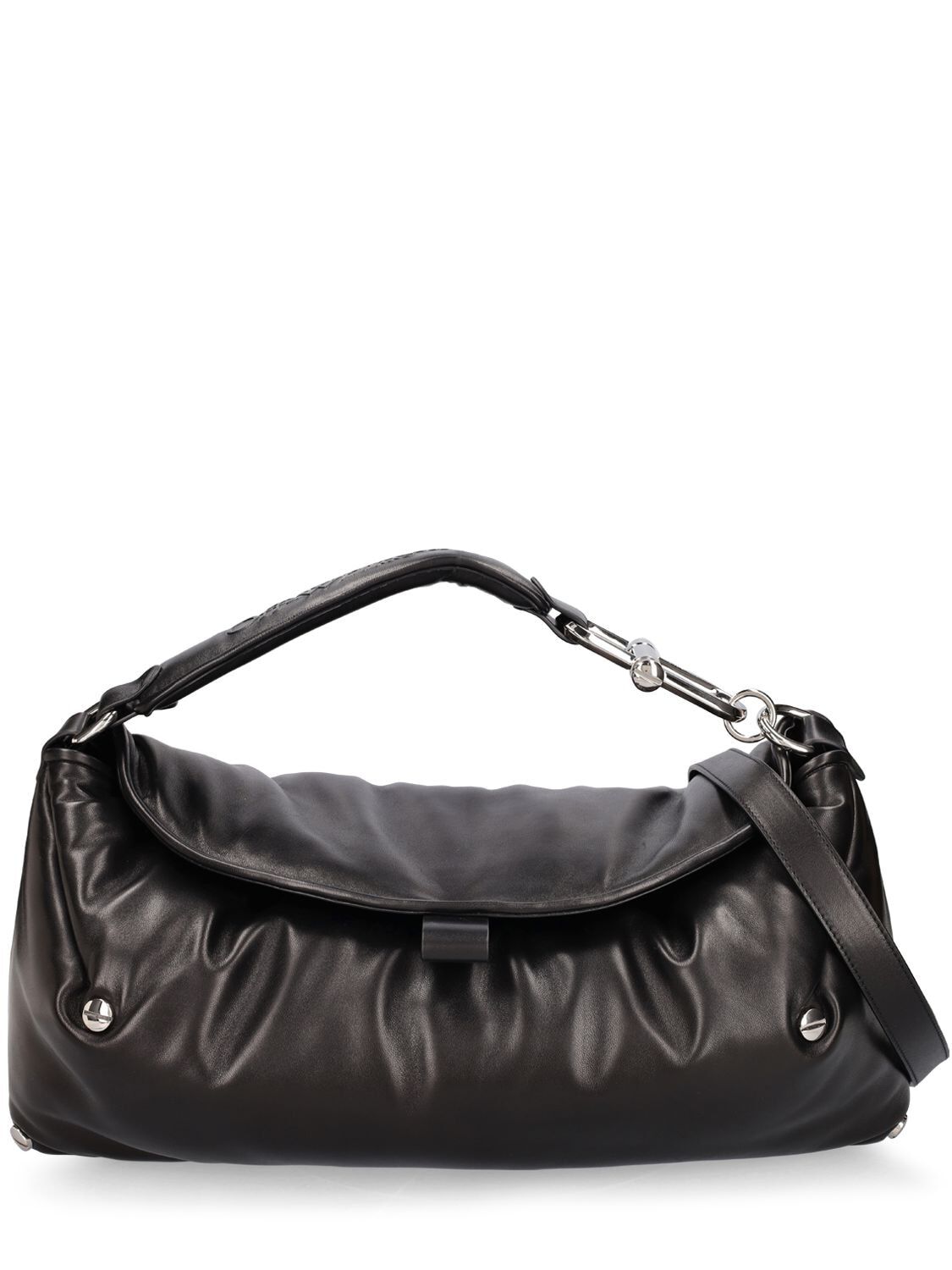OFF-WHITE Medium San Diego Shoulder Bag in black