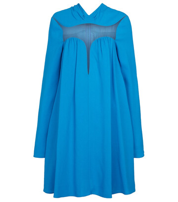 STELLA McCARTNEY Cutout minidress in blue