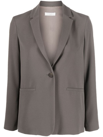 antonelli notched-lapel single-breasted blazer - green