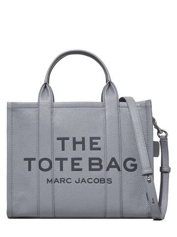 marc jacobs the medium canvas tote bag in grey