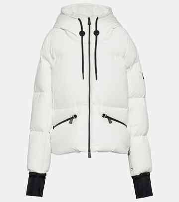 moncler grenoble allesaz down ski jacket in white