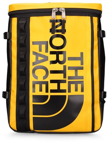 the north face 30l base camp fuse box backpack in yellow
