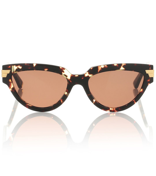Bottega Veneta Cat-eye sunglasses in brown