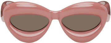 loewe pink inflated cat-eye sunglasses