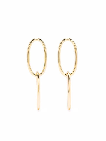 federica tosi double-drop earrings - gold