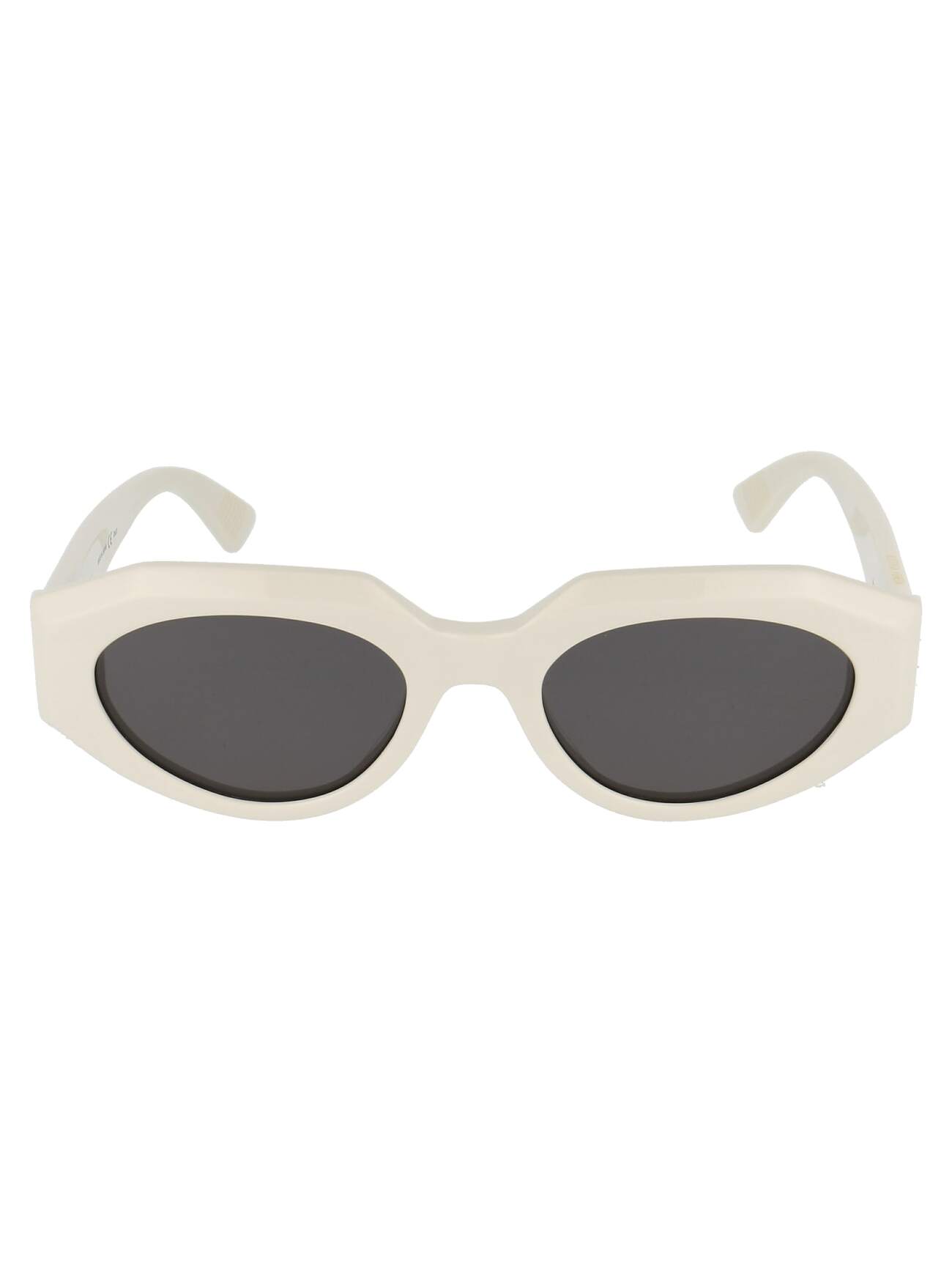 Bottega Veneta Eyewear Bv1031s Sunglasses in grey / ivory