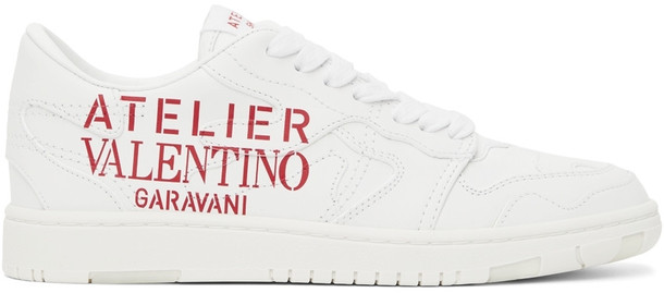 Valentino Garavani White 07 Camouflage Edition Low Sneakers