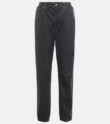 ag jeans caden cotton-blend trackpants in black