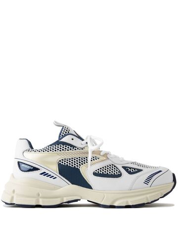 axel arigato marathon runner mesh-detail sneakers - white