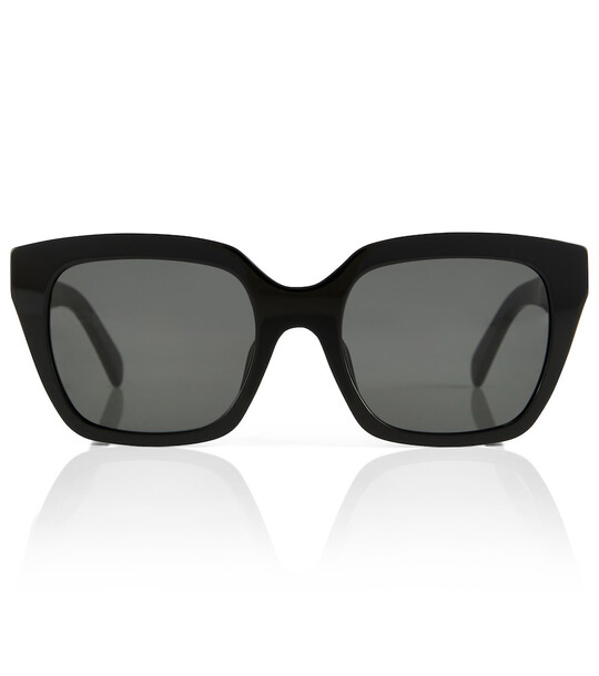 Celine Eyewear Square acetate sunglasses in black