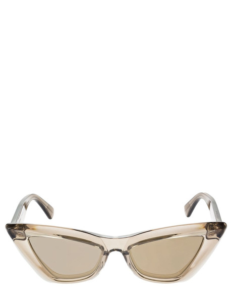 BOTTEGA VENETA Pointed Cat-eye Sunglasses in brown