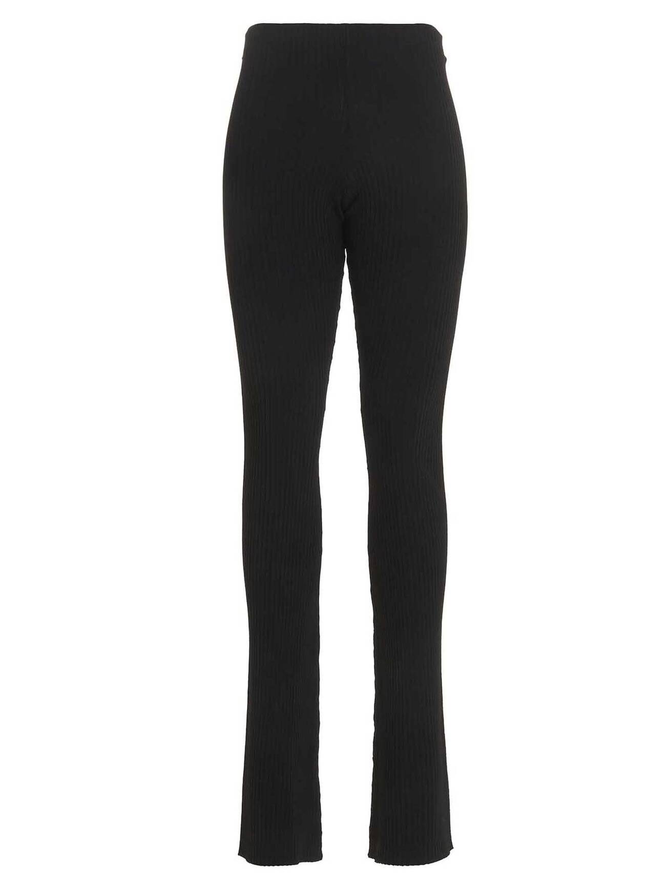 Laneus Ribbed Trousers in black