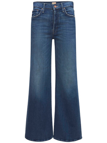 MOTHER The Tomcat Roller Stretch Denim Jeans in blue