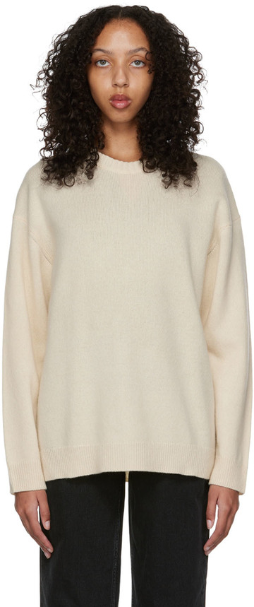 Filippa K Off-White Ava Sweater in beige
