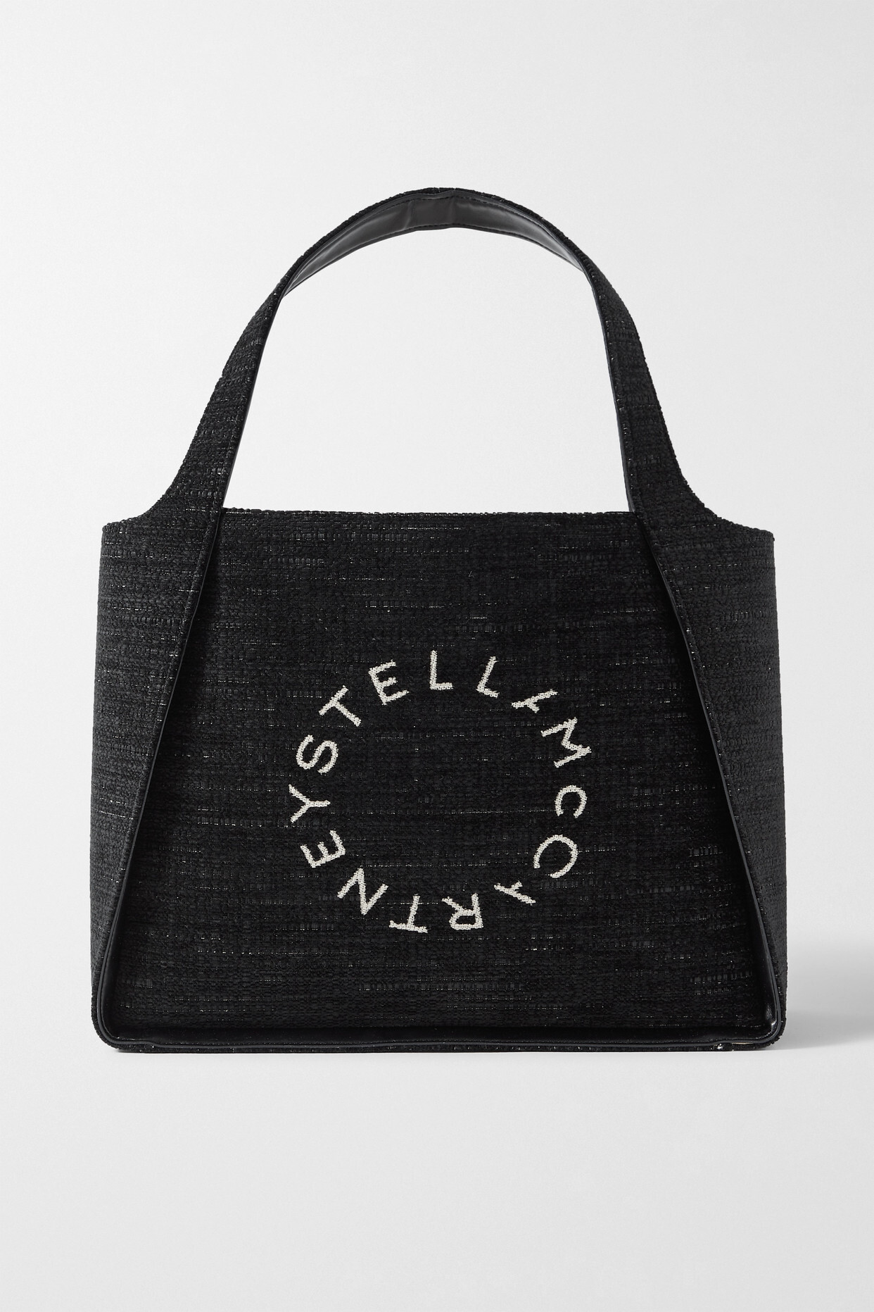 Stella McCartney - Logo-jacquard Chenille Tote - Black