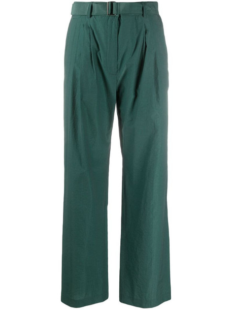 Christian Wijnants high-waist trousers in green