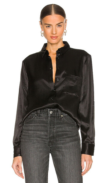 Bardot Classic Collar Shirt in Black