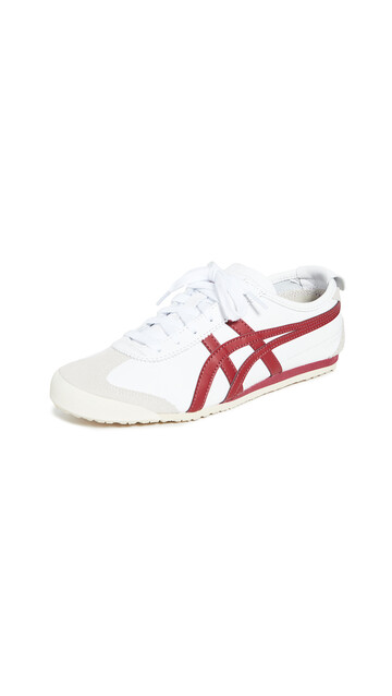 Onitsuka Tiger Mexico 66 Sneakers in burgundy / white