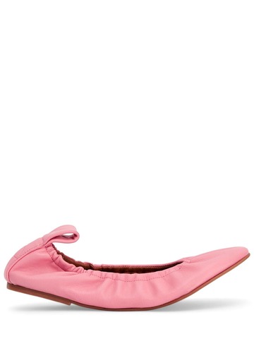 atp atelier 10mm teano leather ballerina flats in pink