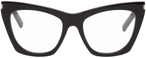 Saint Laurent Black SL 214 Cat Eye Sunglasses