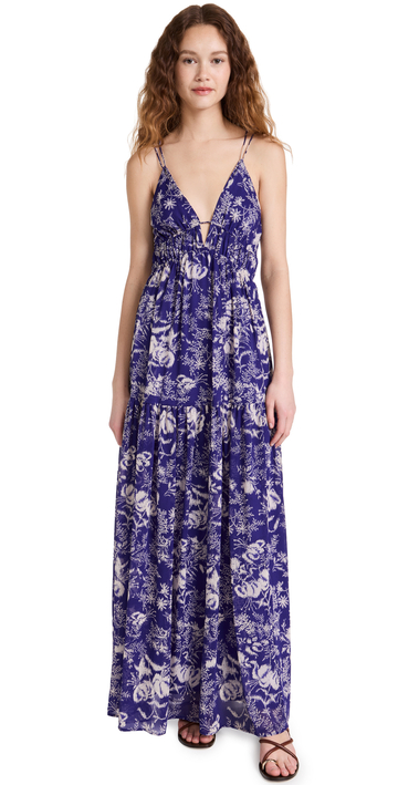 ba & sh Udalie Dress in violet