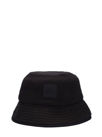 the north face fleeski street bucket hat in black