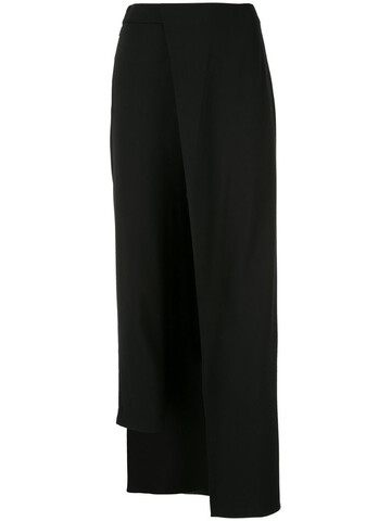 Hellessy fitted trousers with overskirt in black