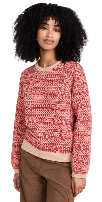 demylee taliyah sweater biscuit / scarlet red s