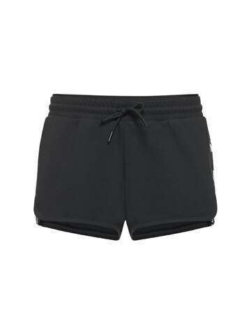 ADIDAS PERFORMANCE Essentials Cotton Shorts in black