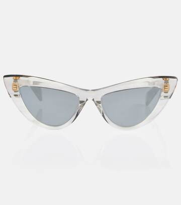 balmain jolie cat-eye sunglasses in grey