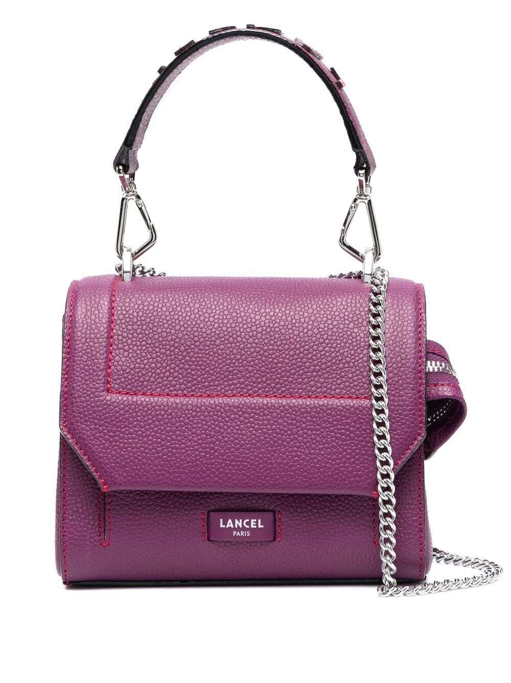 Lancel Ninon small flap bag - Purple
